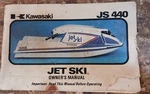 1975-78 Kawasaki Js 440 Jet Ski Owners Manual #999964-0037-01. Fixed Price $35.00.