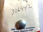 Omc 306442 Plug, Johnson, Evinrude. Fixed Price $6.00.