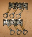 Yamaha 225 Hp Stroke Piston Assembly Pn 69L-11631-00-85 Fits 1997-2000. Fixed Price $225.00.