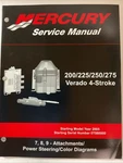 PM233 2004 Mercury 200/225/250/275 Verado 4-STROKE Service Manual 90-896580700. Fixed Price $24.95.