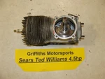 1973 Sears Tecumseh 4.5HP Outboard Ted Williams Powerhead Engine Motor Crankcase. Fixed Price $88.00.