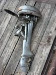 Vintage Firestone Outboard Motor 10-A-1 3.6 Hp 4000 Rpm. Fixed Price $350.00.