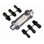 Marpac 7-0875 Inline Fuel Filter Universal 1/4"-3/8". Fixed Price $18.24.