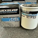 New Oem Mercury Quicksilver Water Separator Fuel Filter 802426Q. Fixed Price $15.00.