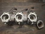 Yamaha 250 3.1L V6 Two Stroke Port Carburetor Assembly 1, 3, 61A-14100-03-00. Fixed Price $125.00.