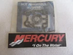 L7 Mercury Quicksilver 27-41822M Water Pump Gasket Oem New Factory Boat Parts. Fixed Price $9.28.