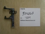 Johnson Evinrude 9.9 Hp & 15 Throttle Shaft 319068 1974 T24. Fixed Price $24.50.