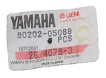 Yamaha Nos Washer Plate 91-05 FZR1000 XV1600 Qty 3, Part# 90202-05088. Fixed Price $24.99.