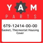 6T9-12414-00-00 Yamaha Gasket, Thermostat Housing Cover 6T9124140000, New Genuin. Fixed Price $18.84.
