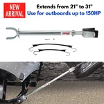 Transom Saver Trailer Roller Mount Support Motor Outboard Fishing Boat Pontoon. Fixed Price $69.99.