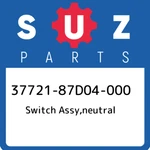 37721-87D04-000 Suzuki Switch Assy,neutral 3772187D04000, New Genuine Oem Part. Fixed Price $49.62.