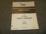 1966 Johnson FD-20C FDL-20C 20HP Sea Horse Outboard Parts Catalog Manual Xo. Fixed Price $61.07.