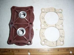 Johnson Jw Jh Evinrude Lightwin Yachtwin Cylinder Head 203176 203130 3HP 1952-67. Fixed Price $52.99.