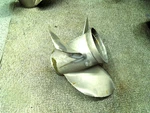 Stainless Propeller 389948 Johnson/evinrude Omc Right Hand Std 13 3/8 Dia X 17P. Fixed Price $71.39.