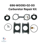 696-W0093-02-00 For Yamaha Carburetor Repair Kit Outboard 48 55HP 696-W0093-00. Fixed Price $93.00.