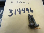 2 New Oem Omc Johnson Evinrude Screws 314496. Fixed Price $8.99.