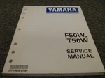 1998 Yamaha MF50TLR MT50TLR T50TLRW F60 F40 Outboard Service Manual Xz. Fixed Price $80.16.
