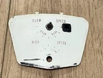 1958 Vintage Johnson 377192 Control Panel CD-15 5.5HP. Fixed Price $16.95.