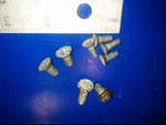 0307609 0310748 Bolts Screws 9.5HP Johnson Evinrude Sportwin (3 4M). Fixed Price $12.00.