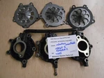 42967 2, 42963A11 Mercury 2004 75HP Elpto Outboard Induction Manifold Reed T152. Fixed Price $50.00.