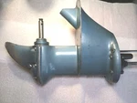Omc Johnson Evinrude 5.5HP 7.5HP 1957 58 Gearcase Lower Unit Foot 376791 Hour. Fixed Price $132.00.