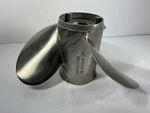 (#50) Quicksilver Stainless Steel Prop 13.75 X Left Hand 48-16319A4-21P. Fixed Price $125.00.