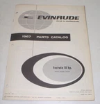 1967 Evinrude Outboard Parts Catalog 18 Hp Fastwin. Fixed Price $16.98.