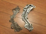 Suzuki 225HP Oil Gallery Cover 16430-93J00 Plate 16431-93J00. Fixed Price $21.59.