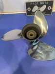 New Johnson Cobra Evinrude Stainless Steel Propeller 13 7/8 X 19 176573. Fixed Price $250.00.