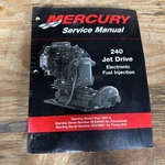 Mercury 90-884822 240 Jet Drive Service Manual Efi Fuel Injection #166. Fixed Price $32.99.