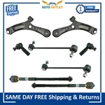 Steering Suspension Kit Control Arms Ball Joint Tie Rod Sway For 07-13 Suzuki. Fixed Price $160.00.