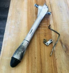 Evinrude Zephyr 5.4HP Outboard Model 4429 Tiller Handle, Linkage Arm & Connector. Fixed Price $24.95.
