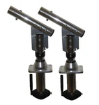 Lees Tackle SW9300 Sidewinder Bolt-on Lay-down Outrigger Mounts. Fixed Price $2244.40.