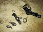 Yamaha 90HP Stroke Outboard Throttle Bracket (6D8-42154-00-00). Fixed Price $35.00.