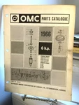 1966 Omc 6HP Evinrude Johnson Outboard Parts Catalog-fair Smudging-free Ship. Fixed Price $18.18.