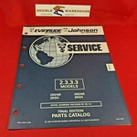 1992 Omc 2.3 3.3 Models Parts Catalog 115371 Final Manual Evinrude Johnson. Fixed Price $14.99.