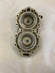 Evinrude Cylinder Head 339154 For 130HP - 140HP V4 Looper Carbureted 1994 1998. Fixed Price $53.95.