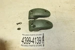 Johnson 1955 10 Hp QD-16 Outboard Motor Lower Mount Brackets 303896 303897. Fixed Price $20.00.