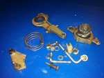 Rod 0318402 Lever 0318561 0315107 85HP Johnson Evinrude. Fixed Price $25.00.