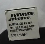 Omc Evinrude Johnson 0778864 Oil Filter Assembly Oem New Boat Parts. Fixed Price $13.95.