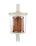 Attwood 12562-6 Universal 40-MICRON Outboard Engine 3/8" Lines, Clear/ Orange. Fixed Price $14.31.