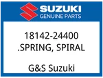 Suzuki Oem Part 18142-24400 Spring. Spiral. Fixed Price $32.17.