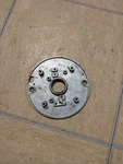 1982 Suzuki 8HP Stator Mounting Base. Fixed Price $30.00.