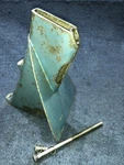 Evinrude Fleetwin 7.5HP 1953 Exhust Outlet And Screen Assembly With Screws. Fixed Price $20.20.