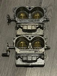 90 Hp Johnson Evinrude Carburetors Two Stroke 393770 393769 Jets 56C. Fixed Price $225.00.