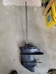 Johnson Evinrude Omc 9.9 15 Hp 1974-92 20" Long Lower Unit Gear Case 327975 R12. Fixed Price $200.00.