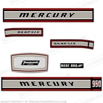 Fits Mercury 1967 95HP Ss Outboard Engine Decals. Fixed Price $114.95.