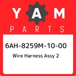 6AH-8259M-10-00 Yamaha Wire Harness Assy 6AH8259M1000, New Genuine Oem Part. Fixed Price $281.12.
