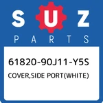61820-90J11-Y5S Suzuki Cover,side Port(white) 6182090J11Y5S, New Genuine Oem Par. Fixed Price $691.63.