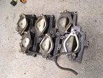 Upper/lower Intake Manifold Reed Plate 0437340 Johnson 95-2001 130-250 Hp #2. Fixed Price $58.00.